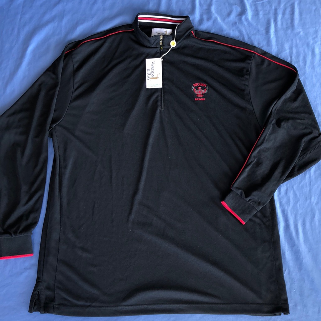 Black Golf Pullover